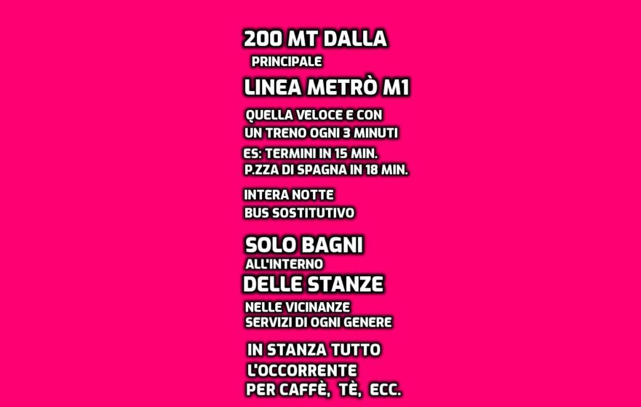 B&B Near Metro' Central Line - Only Wc In The Rooms 15 Minutes To Termini Station 20 To Spagna Square - In The Night Bus Roma Ngoại thất bức ảnh